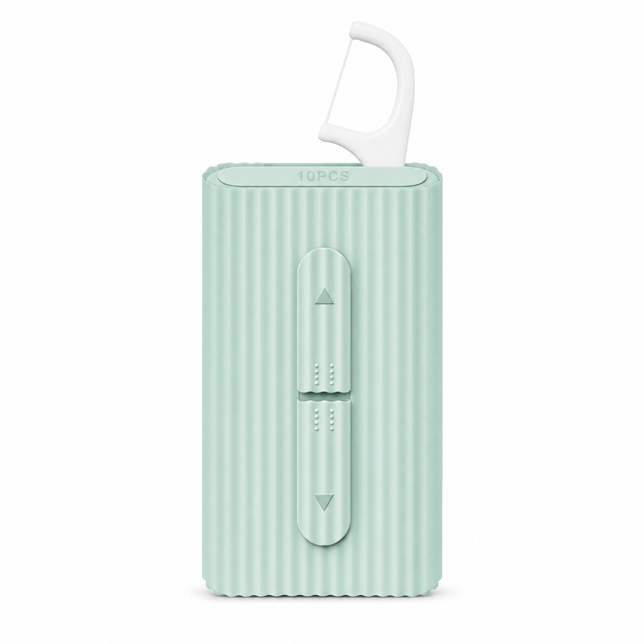 Compact ABS Floss Pick Dispenser — view 2