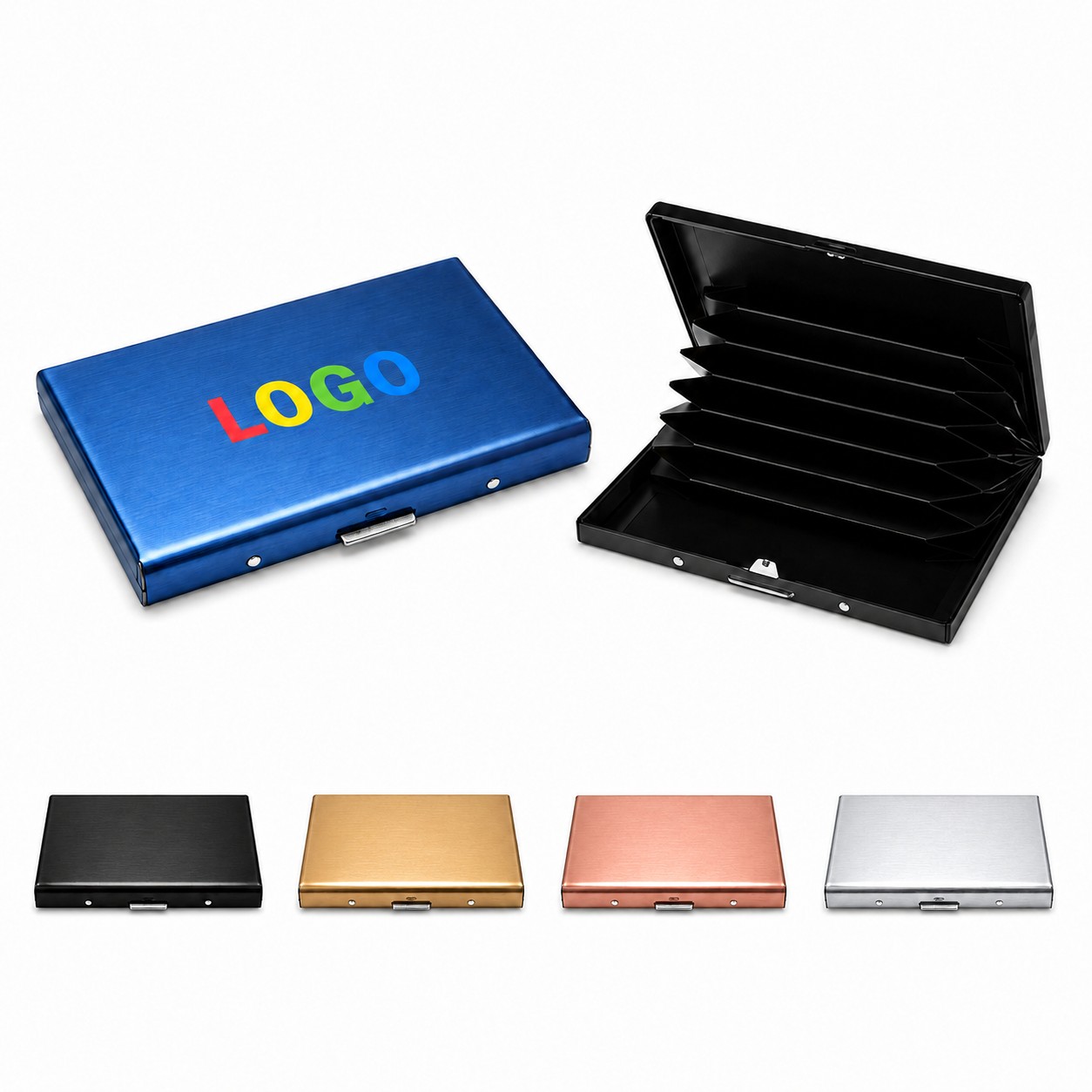 RFID Stainless Steel Pocket Card Wallet