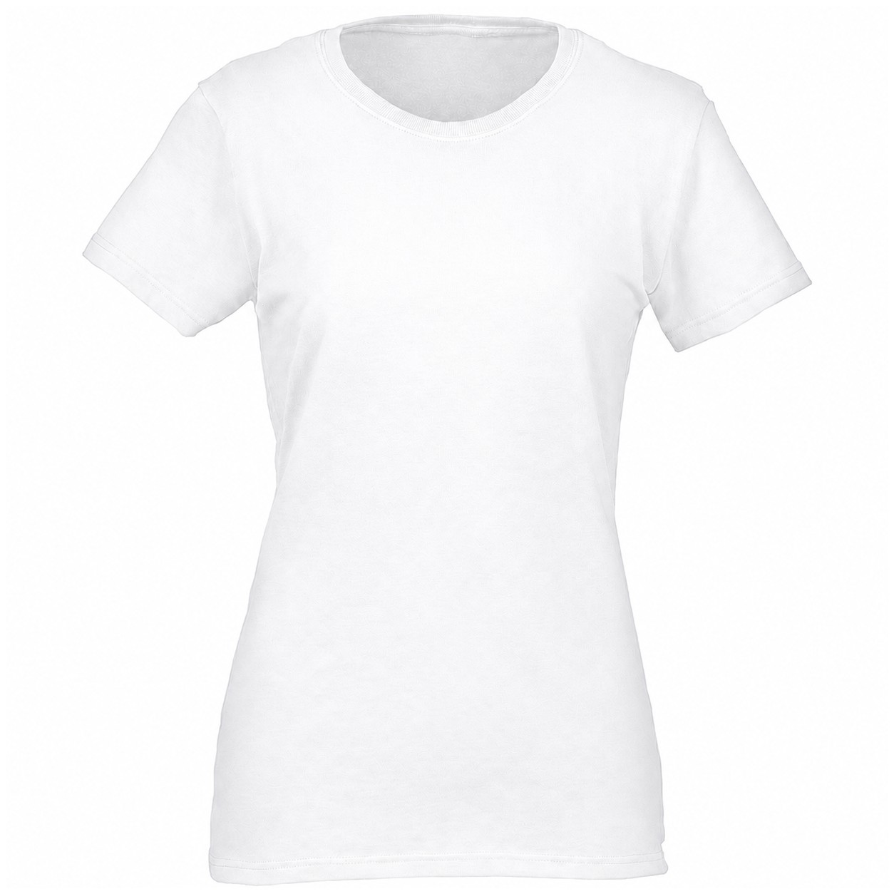 Ladies Heavy Cotton T Shirt — White
