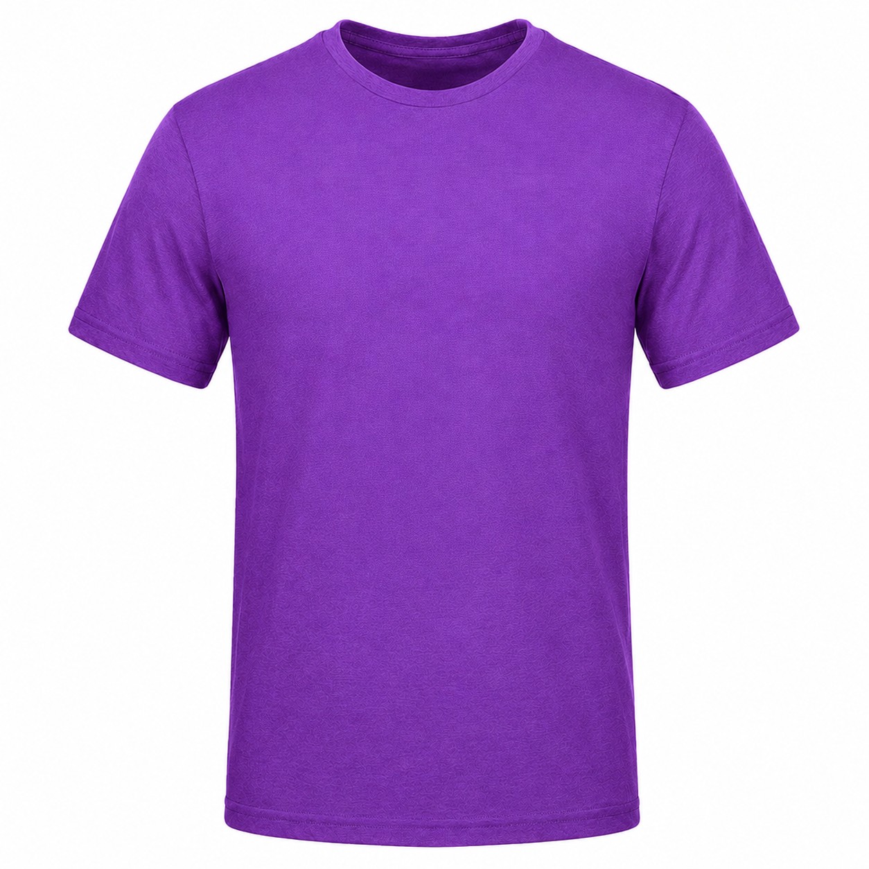 Contrast Quarter Zip Performance Pullover — Purple