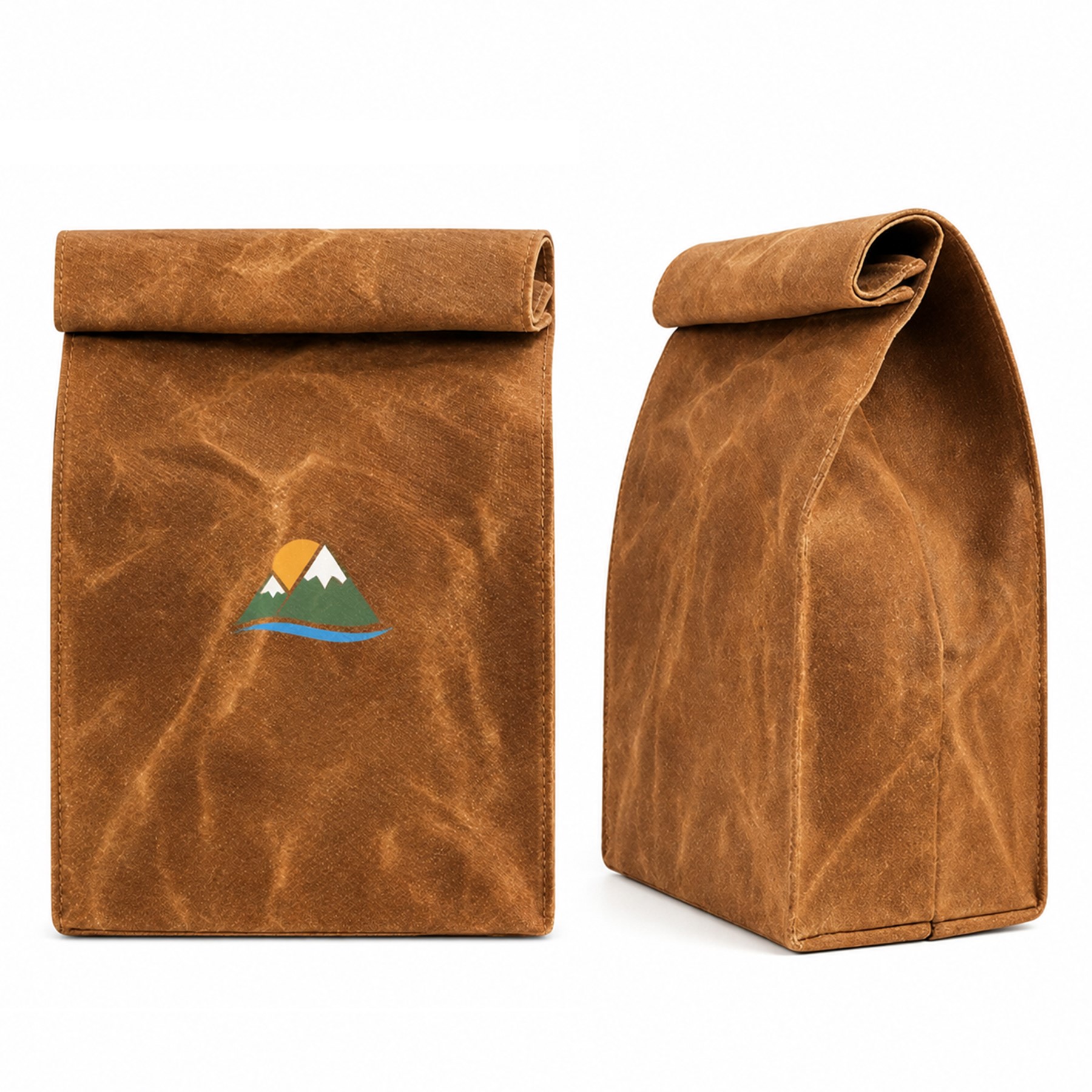 Canvas Roll Top Lunch Tote