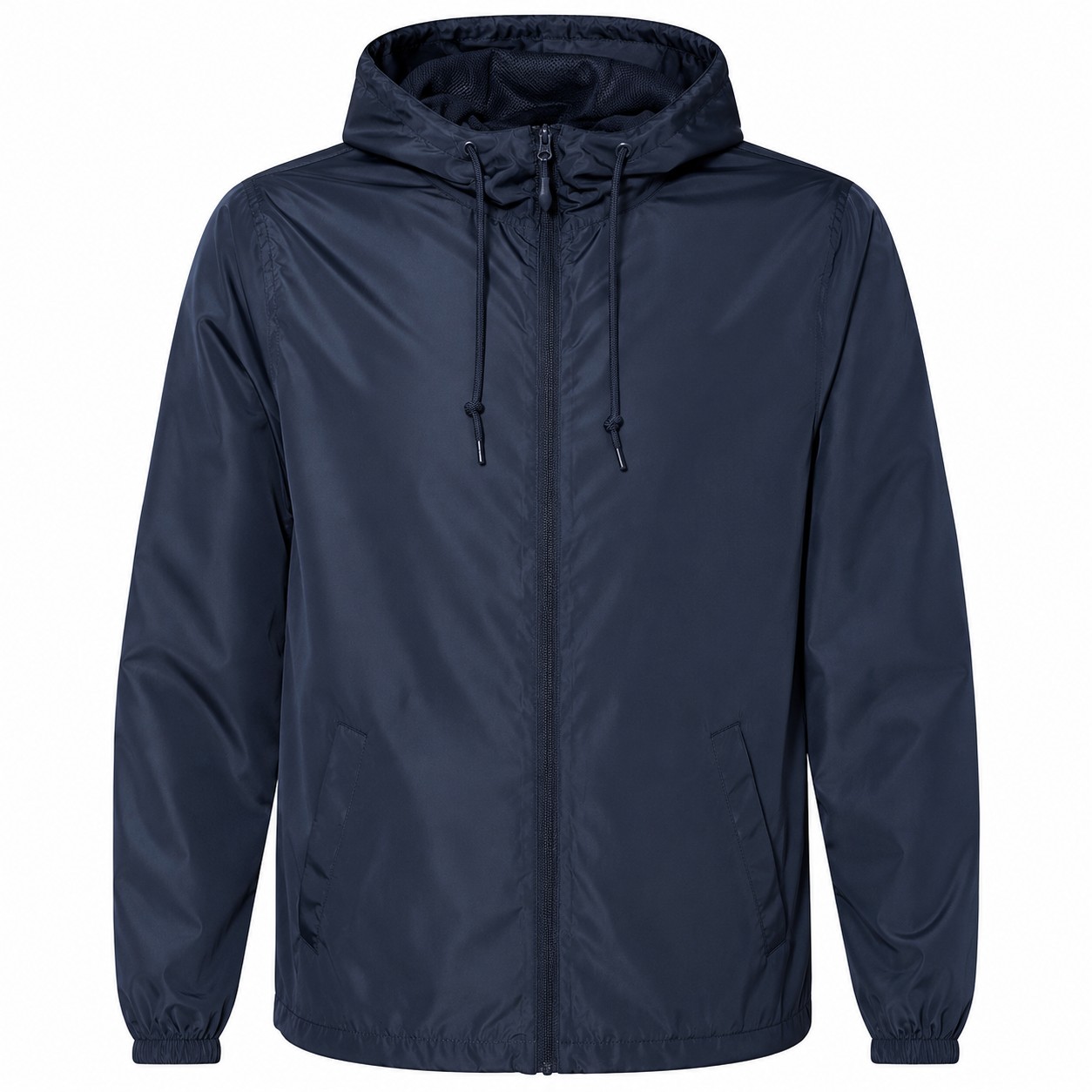 Polyester Hooded Wind Jacket — view 2