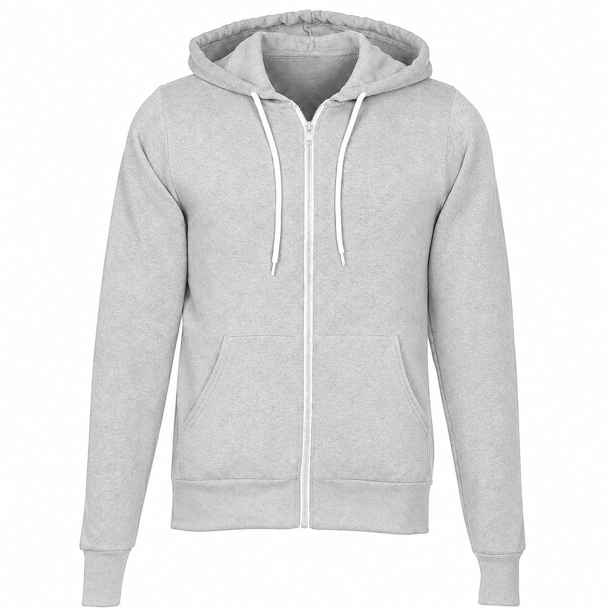 Ringspun Cotton Polyester Zip Hoodie — view 13