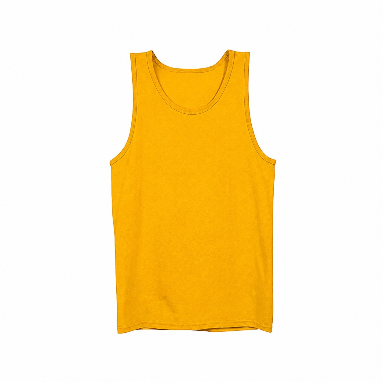 Classic Cotton Men's Tank Top — Gold