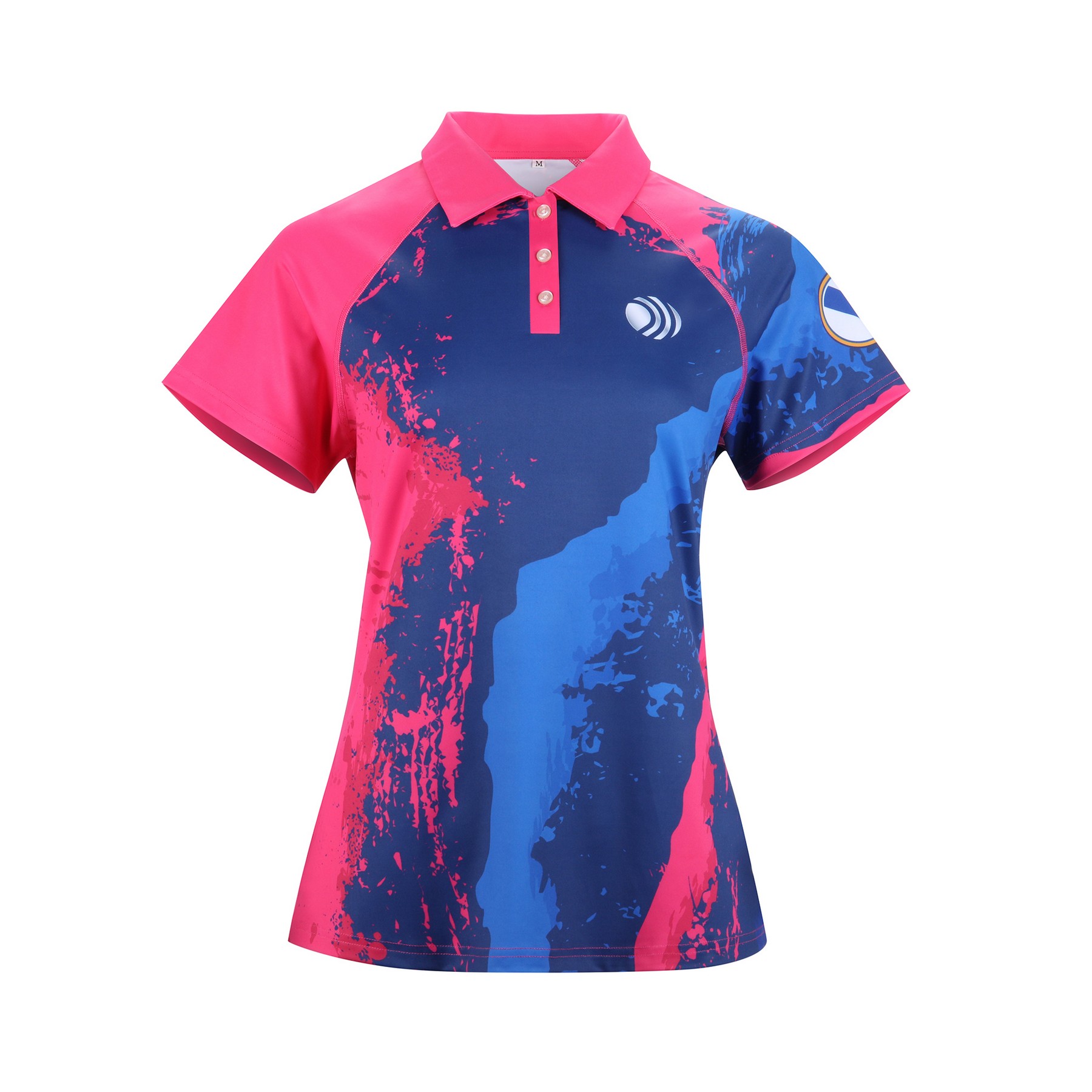 Quick-Drying Fabric Short Sleeve Fit Polo Shirt — view 2