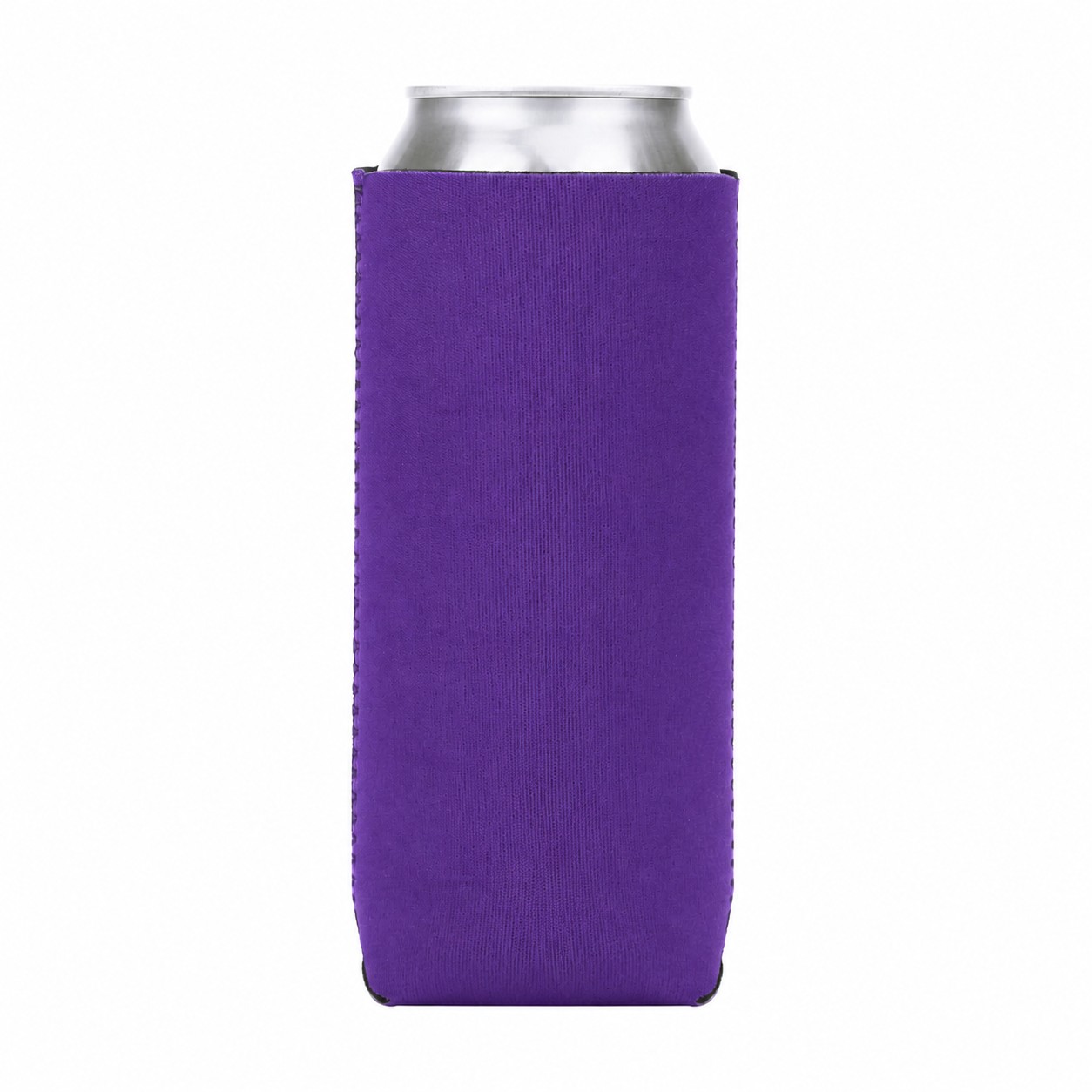 Tall Boy Neoprene Can Cooler — Purple