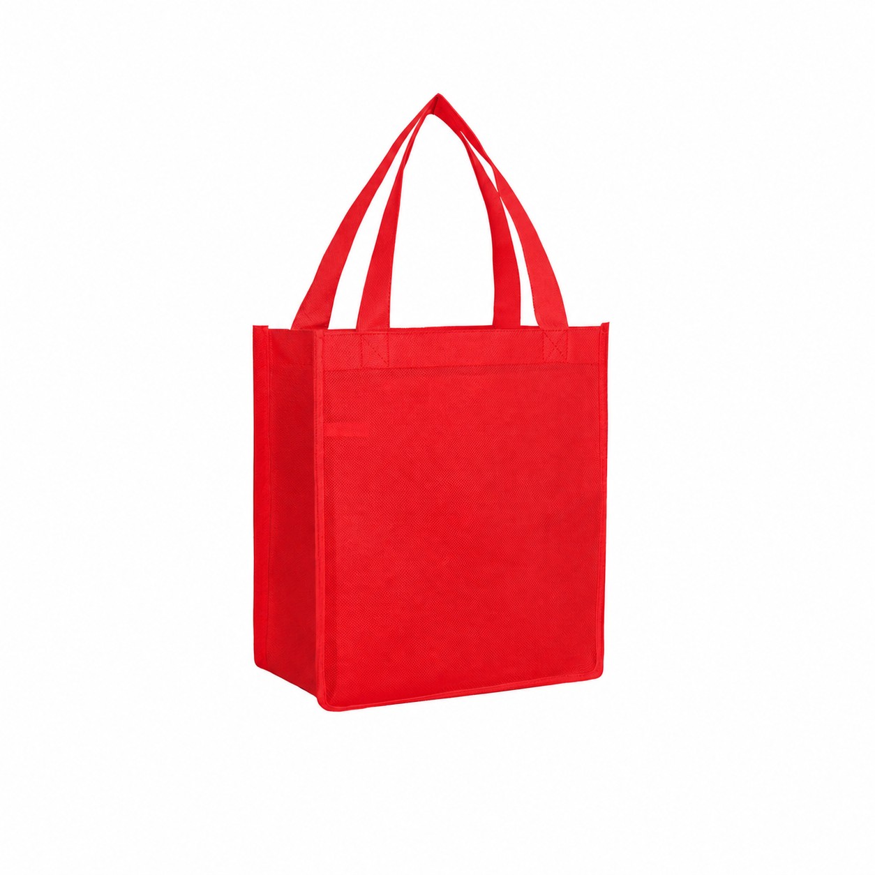 130GSM Non-Woven Tote Bag — Red