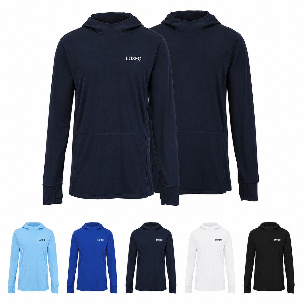 UPF Polyester Hooded Team Shirt