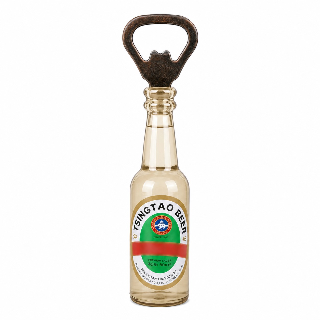 Magnetic Bottle Opener Fridge Accessory — Natural Beige