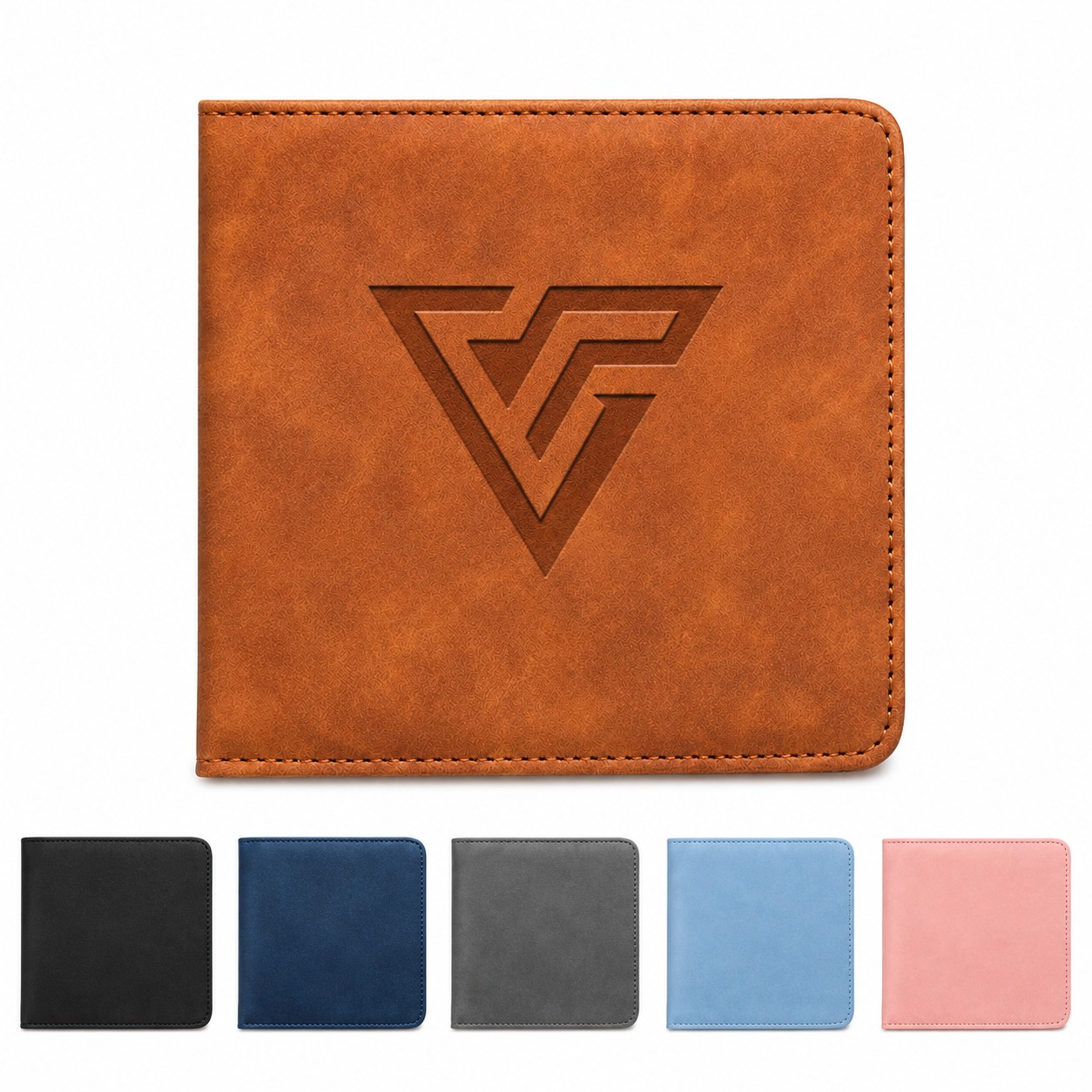 Three-Pocket PU Vehicle Registration Document Holder