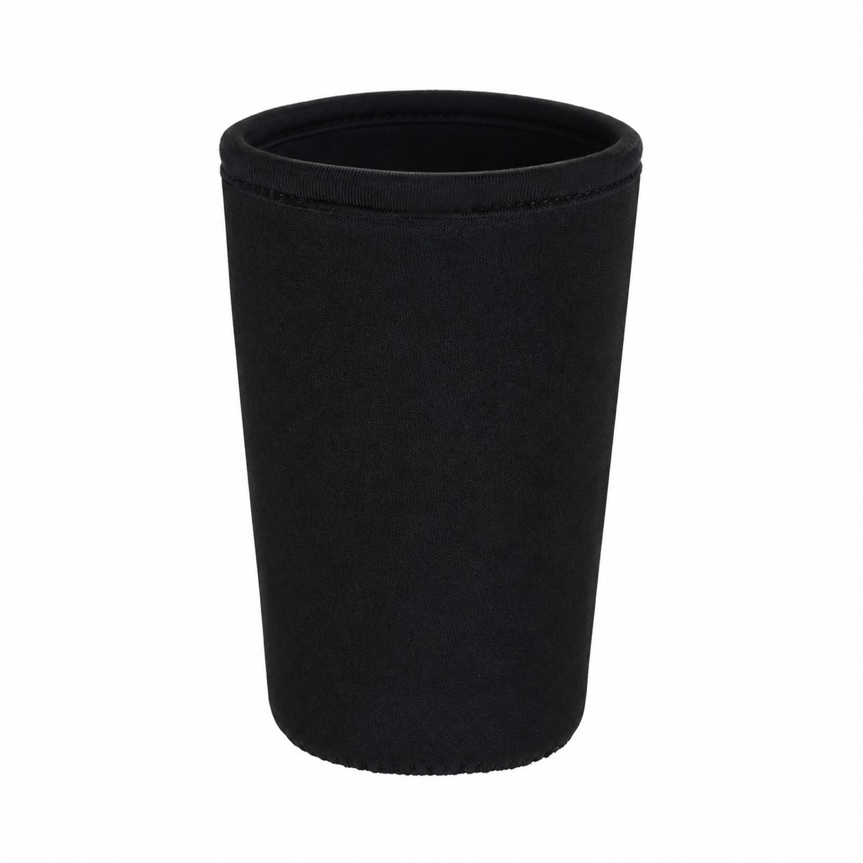 Neoprene Iced Coffee Cup Sleeve — Black
