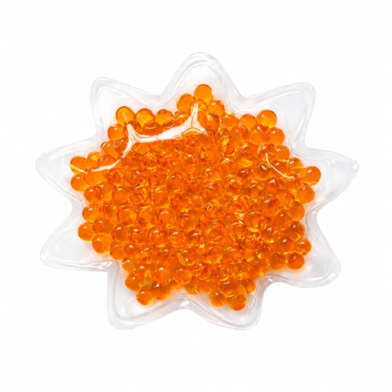 Star Shaped PVC Gel Bead Compress — view 2