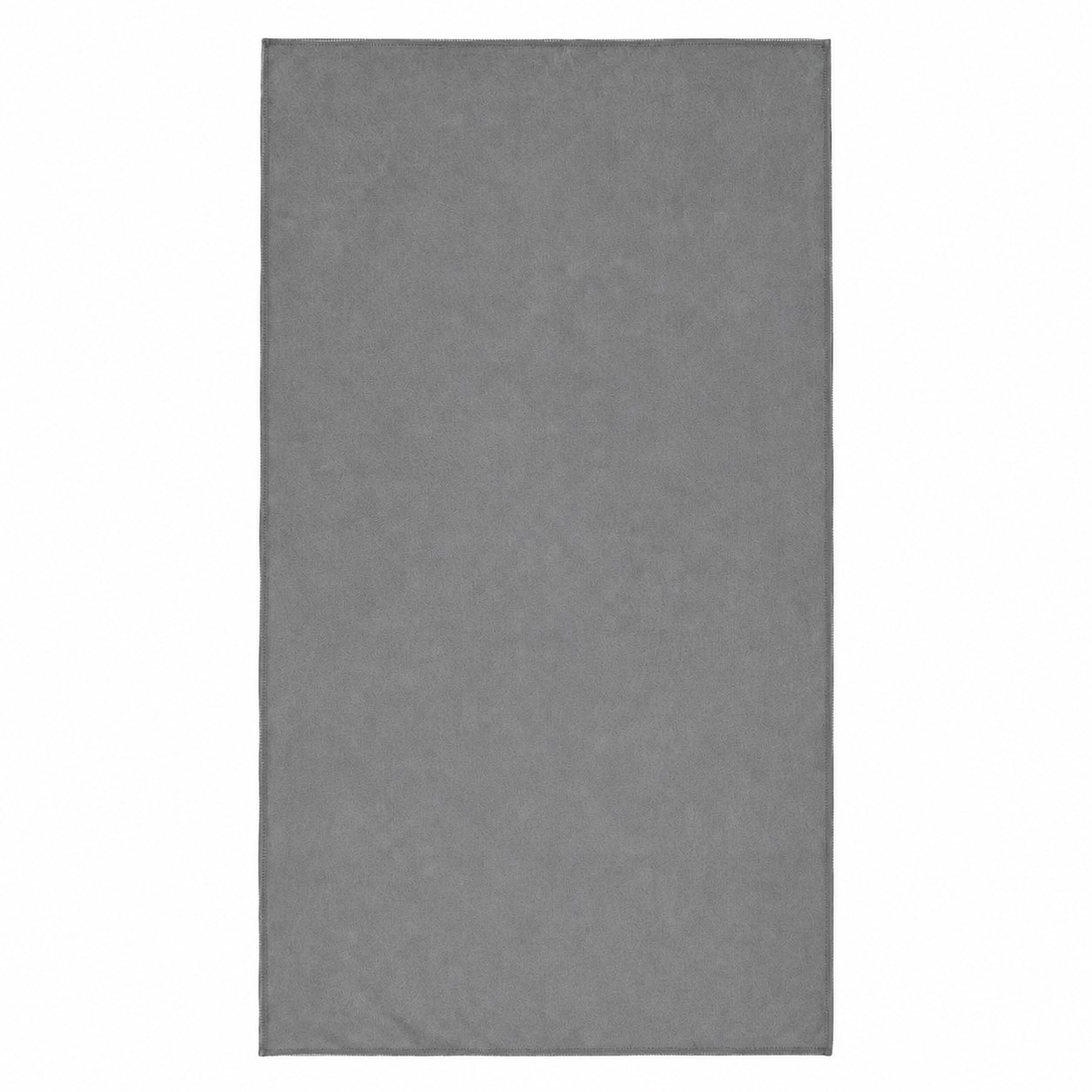 Large Microfiber Beach Towel — Pewter Gray