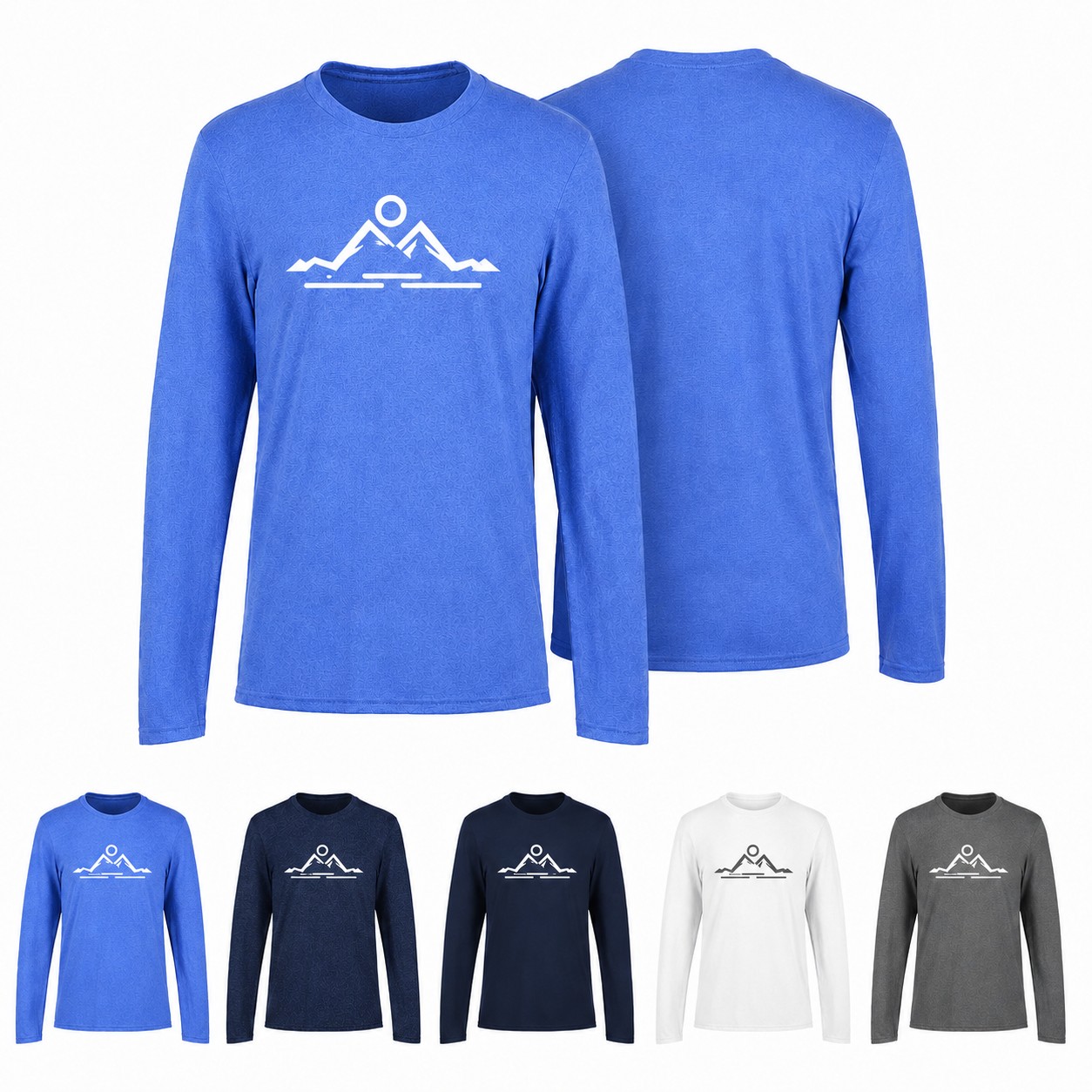 Tri Blend Long Sleeve T Shirt