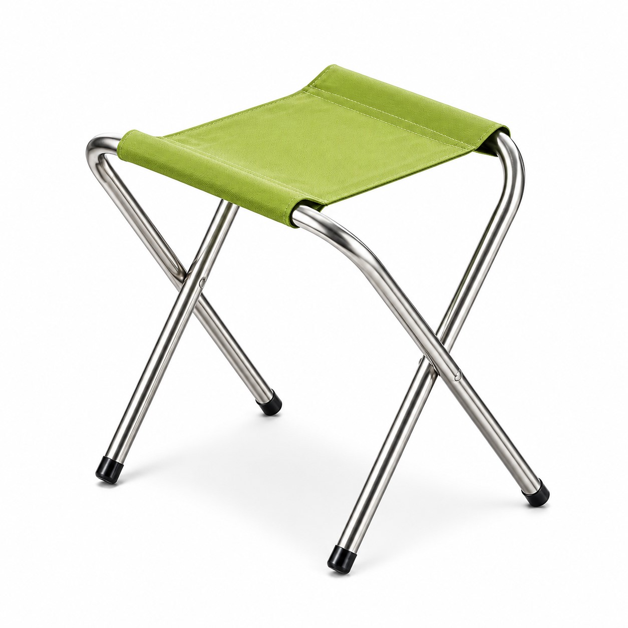 Compact Folding Stool With 600D Oxford Seat — view 2