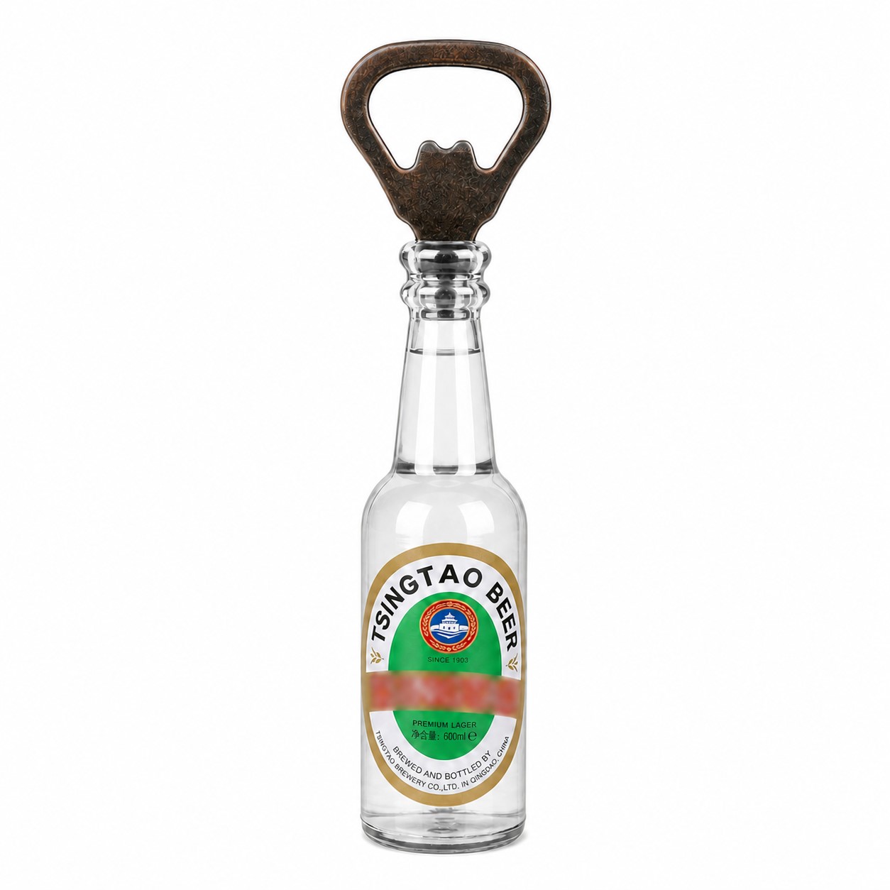 Magnetic Bottle Opener Fridge Accessory — Clear White