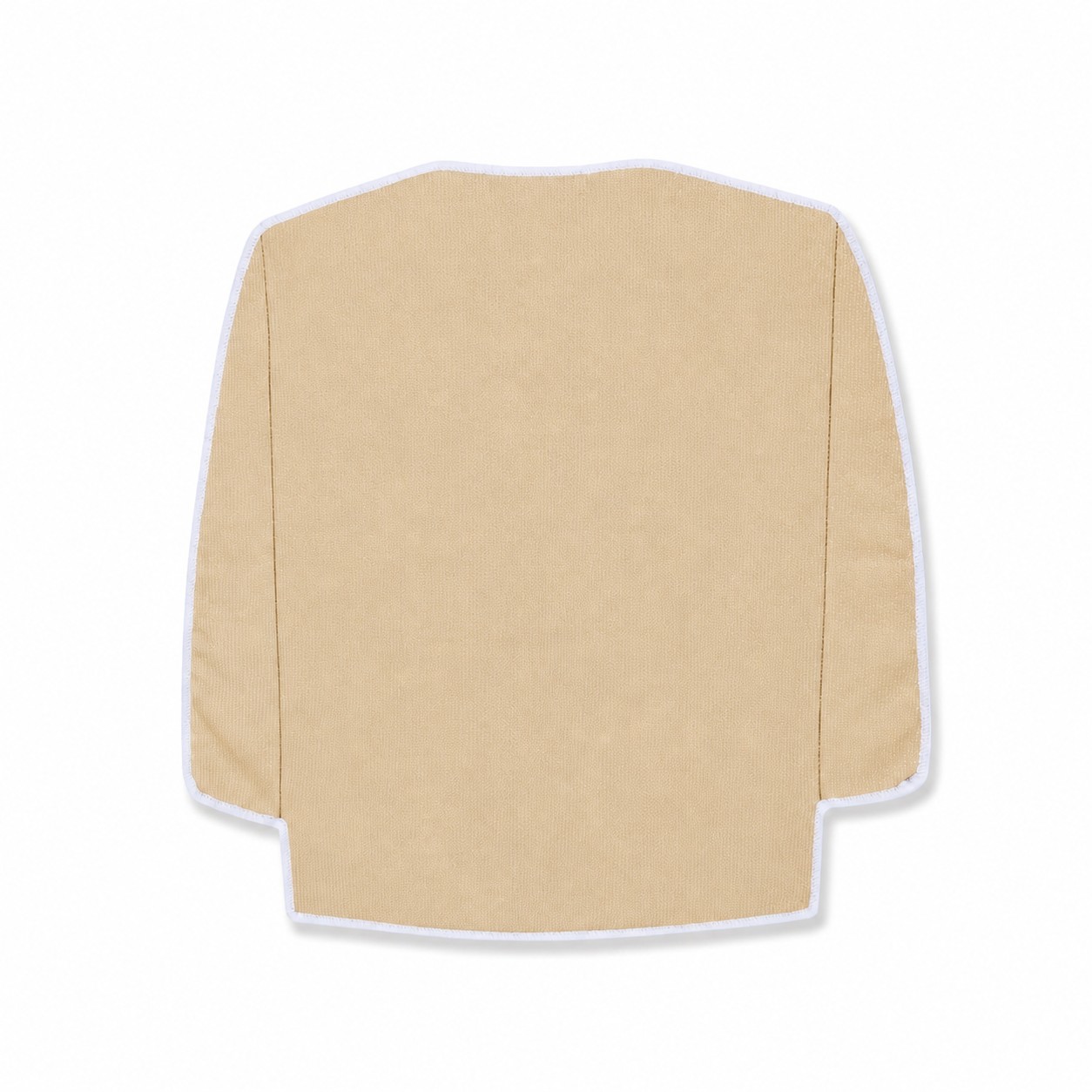Jersey Shaped Microfiber Rally Towel — Tan Beige