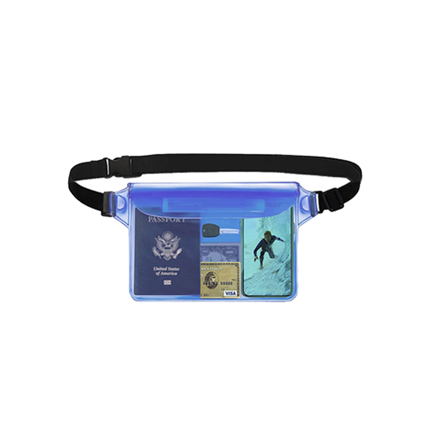 Waterproof PVC Waist Phone Bag — view 2