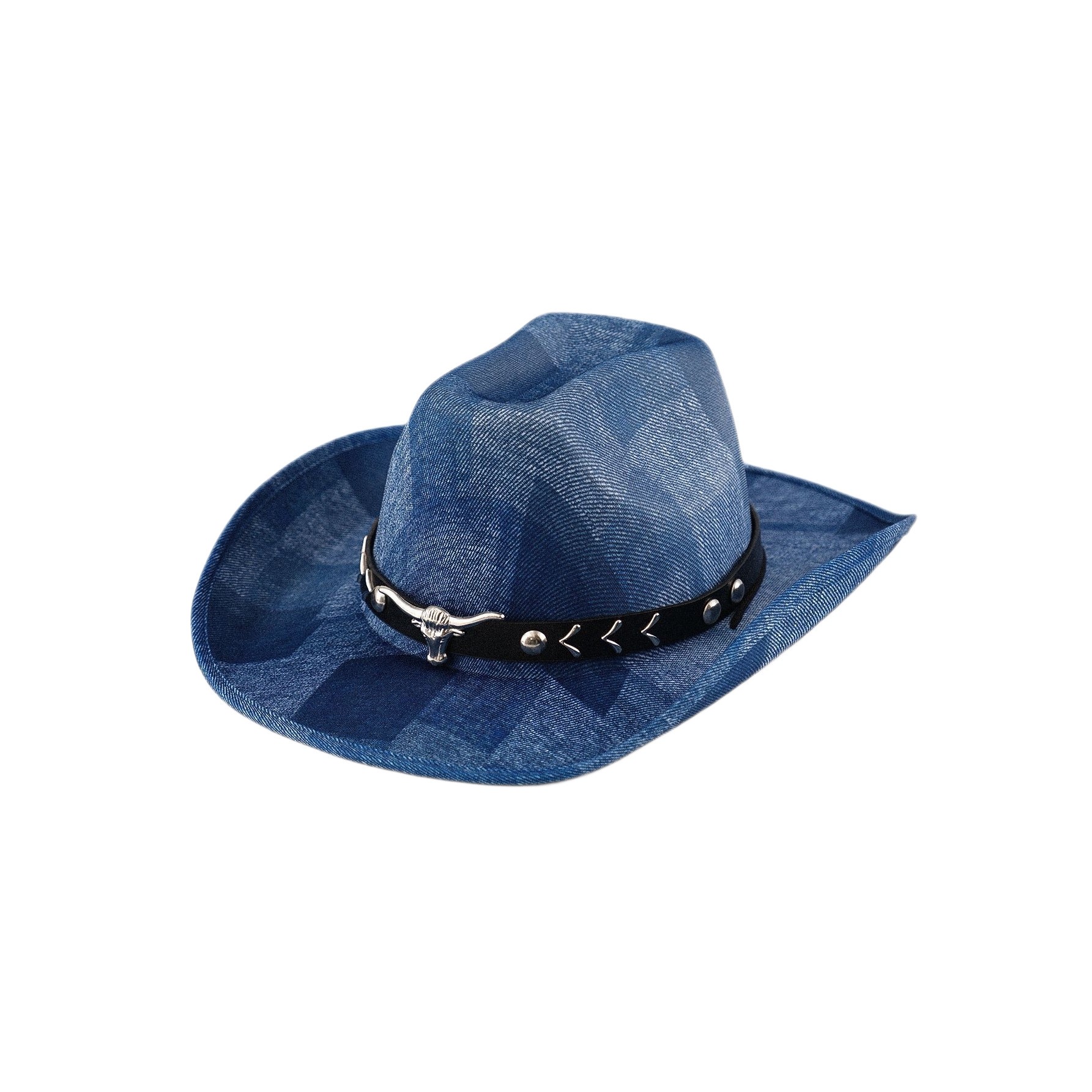 Polyester Bull Accent Cowboy Hat — view 2