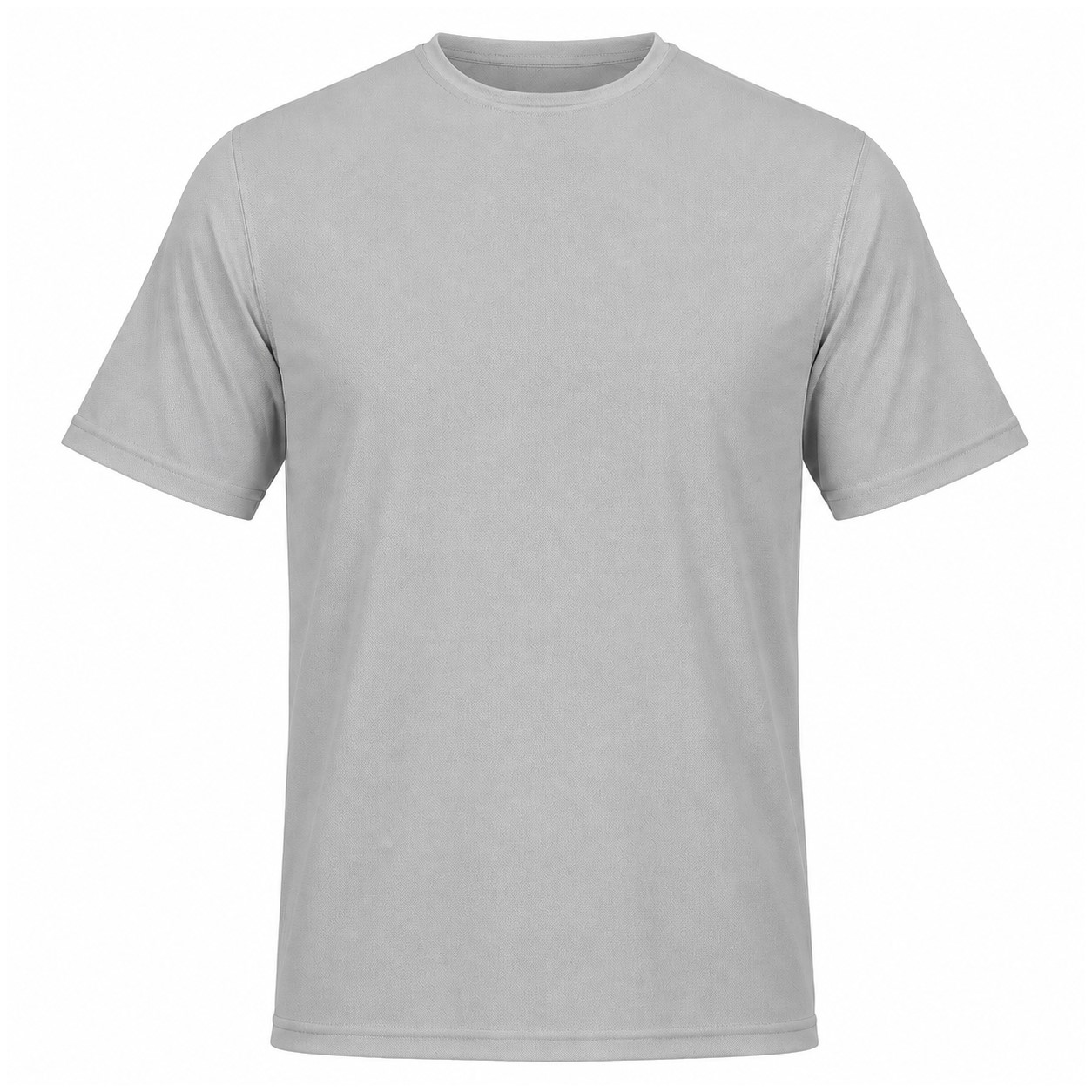 Moisture Wicking Quarter Zip Pullover — Silver