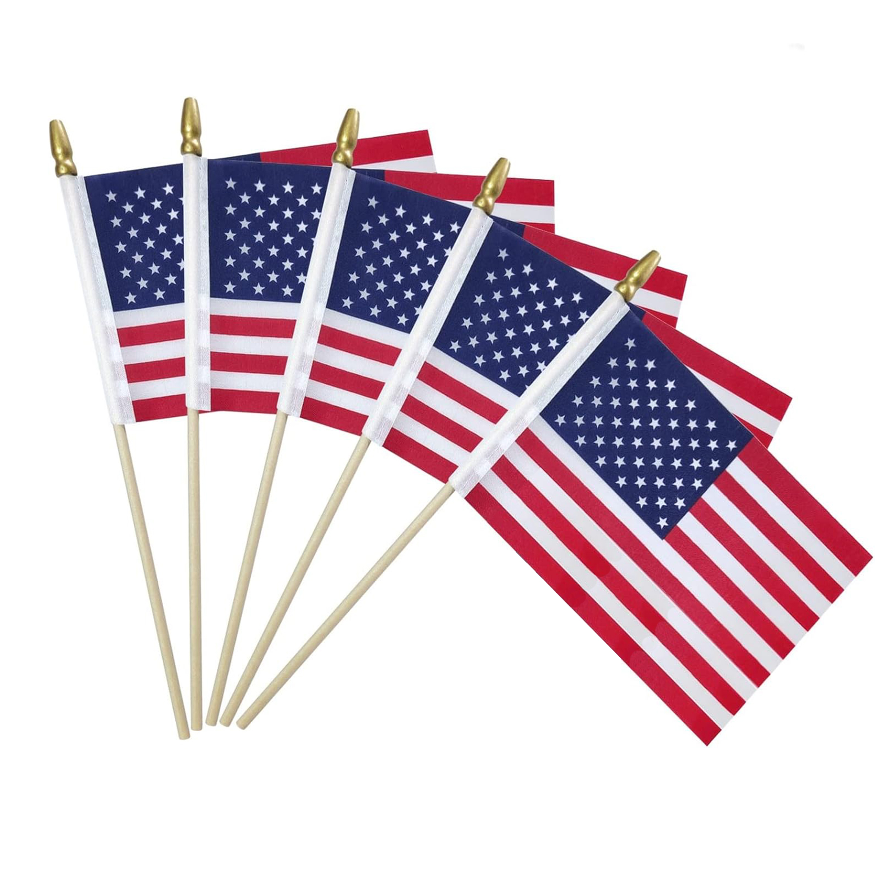 Polyester Handheld American Flag — view 2