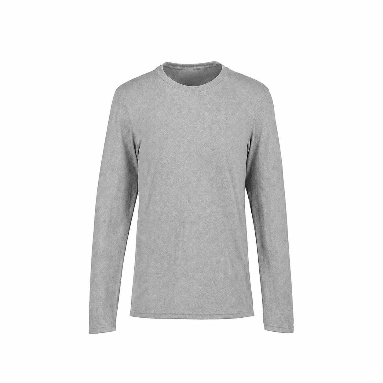 Tri Blend Long Sleeve T Shirt — Gray
