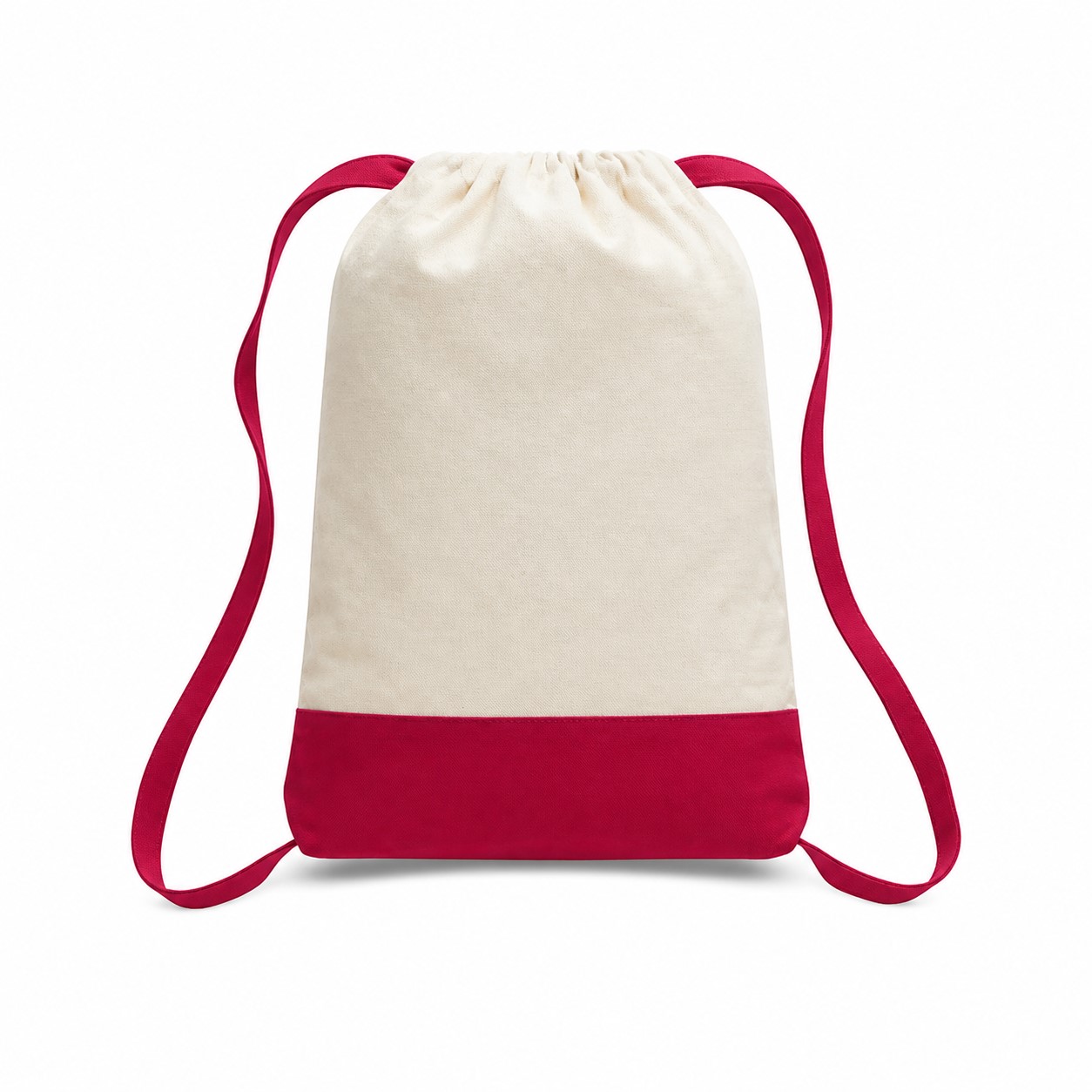 Two Tone Cotton Drawstring Sportpack — view 2