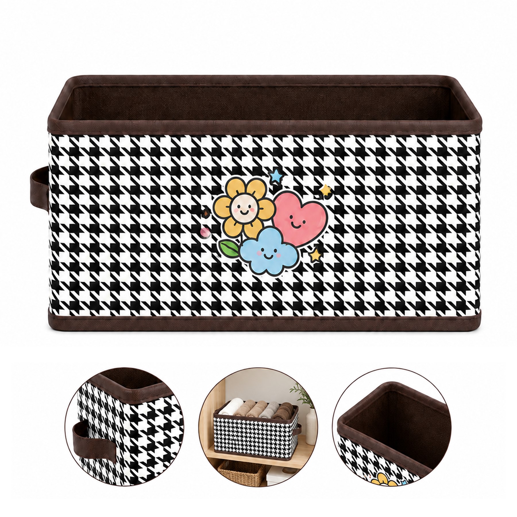Collapsible ABS Lidded Storage Box