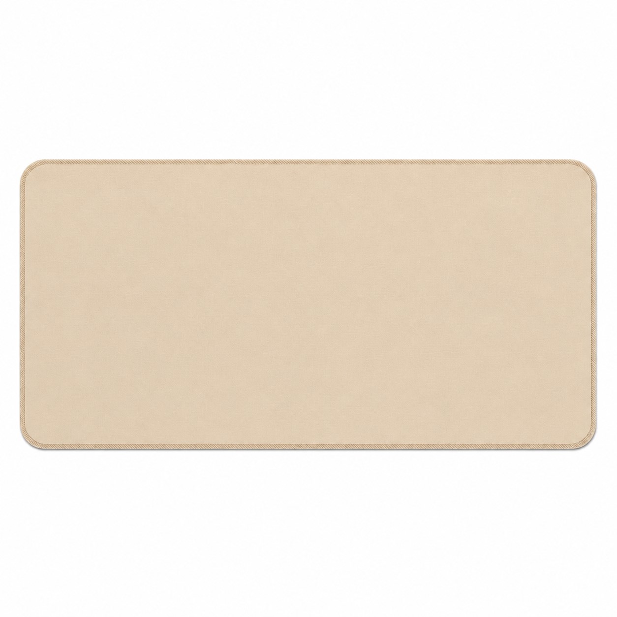 Large Fabric Counter Mat — Beige