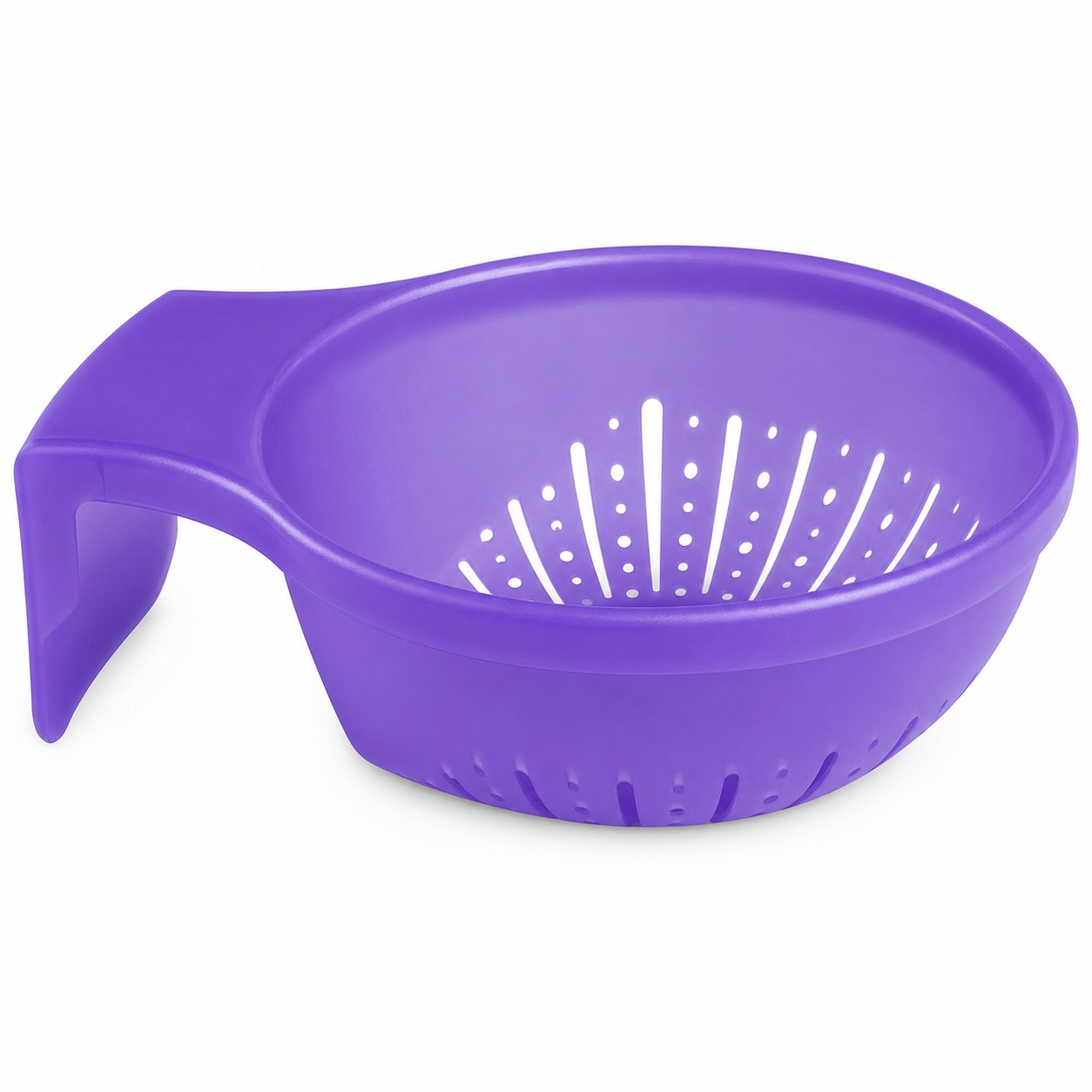 Handled Silicone Sink Colander — view 2