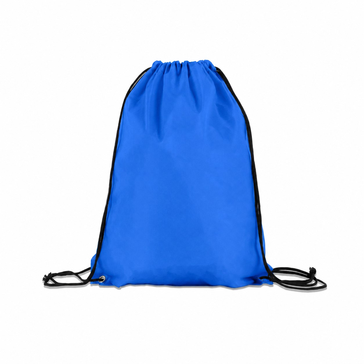 210D Polyester Ocean Drawstring Bag — Blue