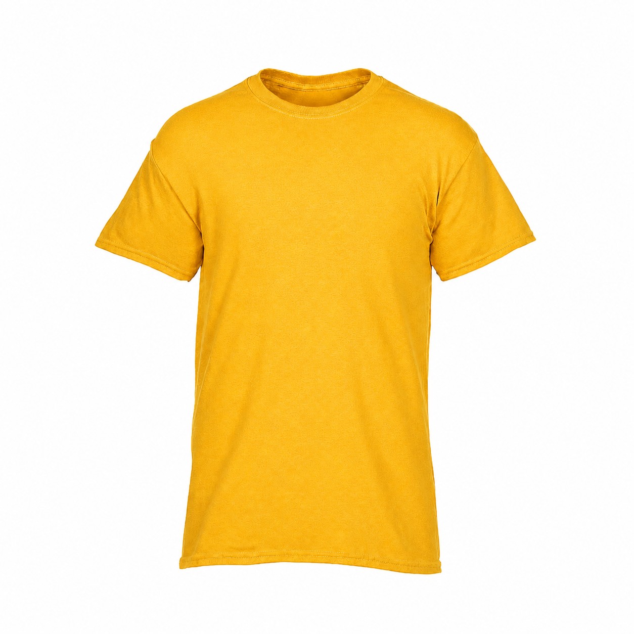 Heavy Cotton Crew Neck T-Shirt — Gold