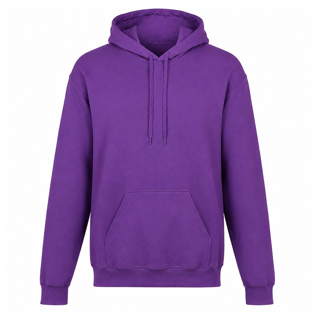 8.4-Ounce Cotton-Polyester Pullover Hoodie — Red