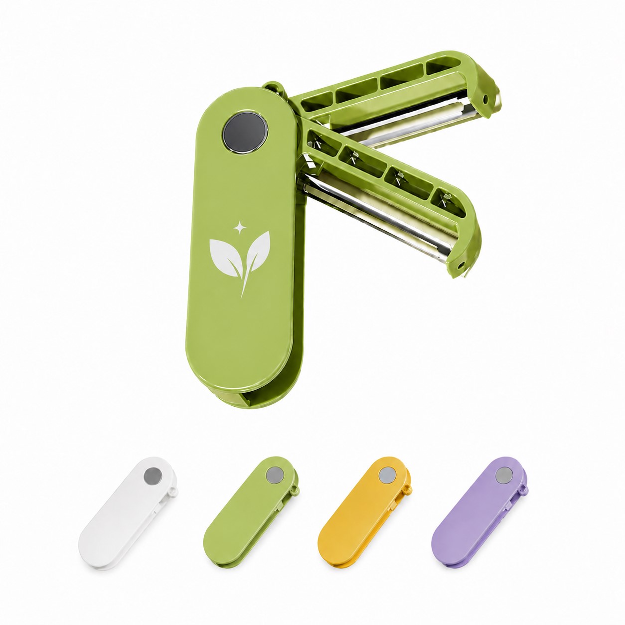 Foldable Vegetable Peeler With Stainless Steel Blade