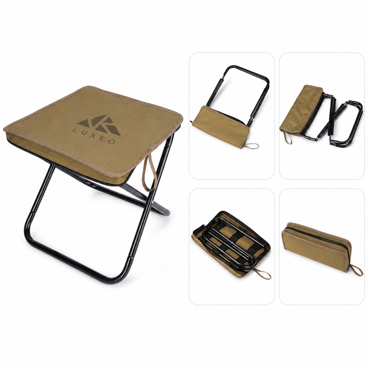 Handbag Folding Camp Stool