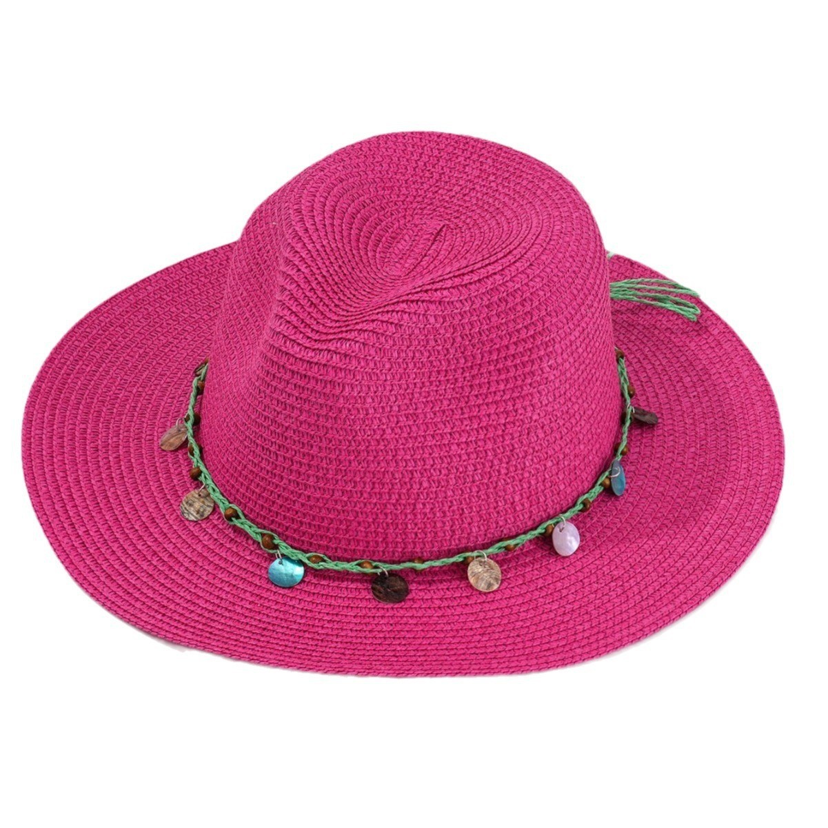 Stone Band Straw Sun Hat — view 2