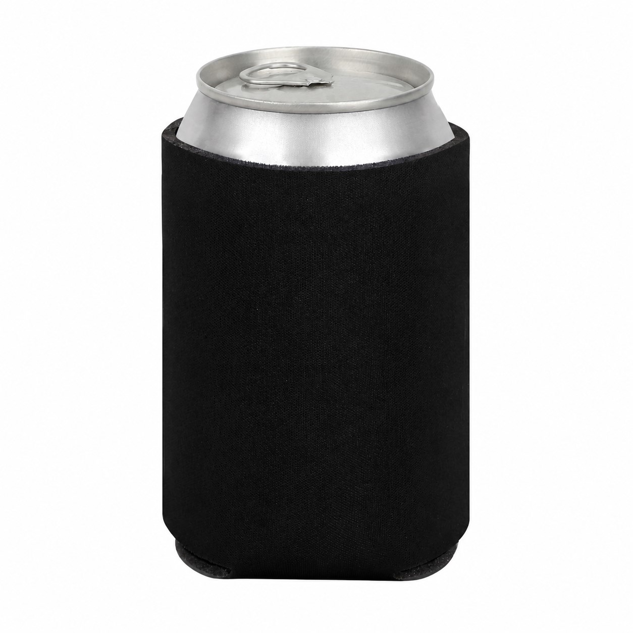 Economy Foam Can Cooler — Black