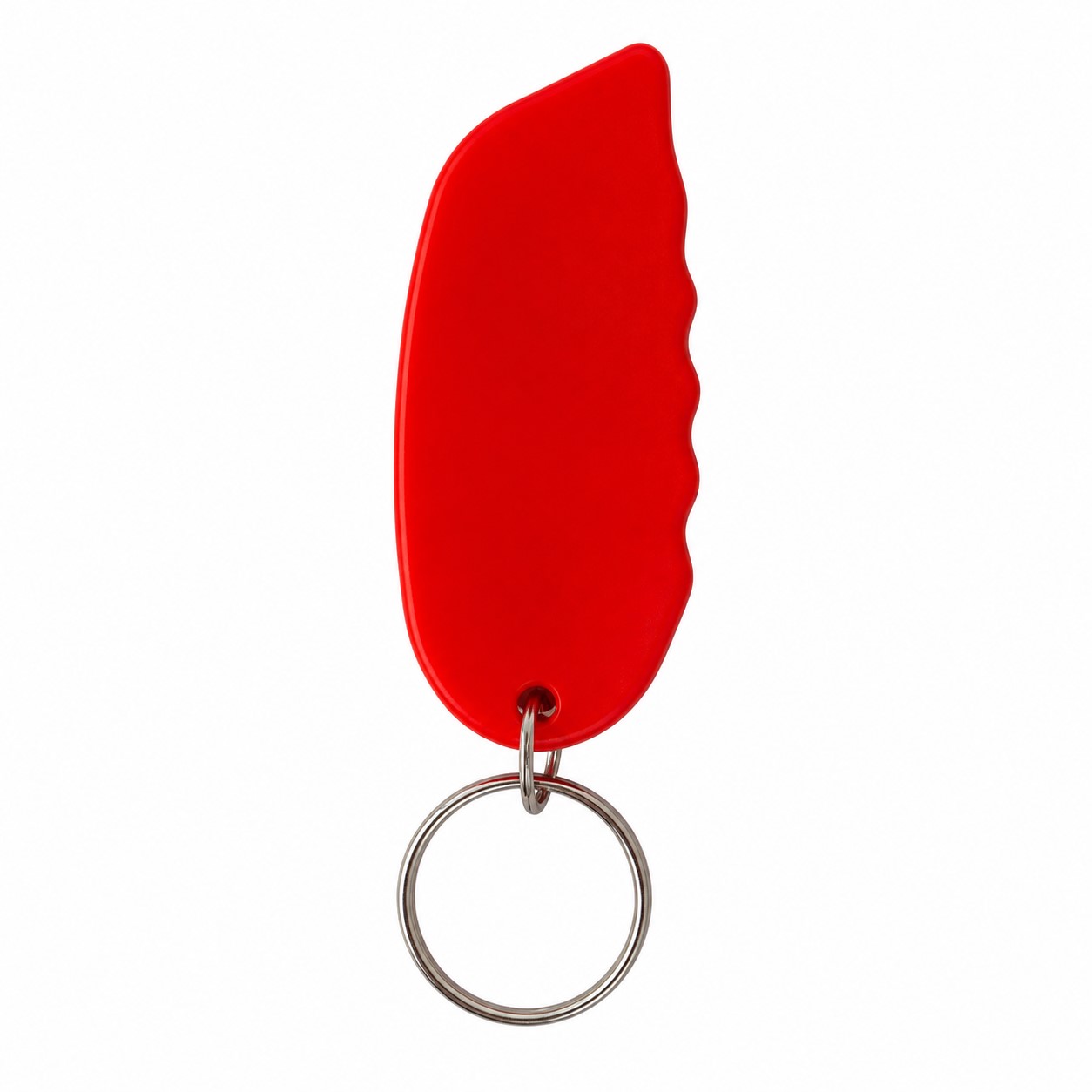 Mini Plastic Retractable Utility Knife Keychain — view 2