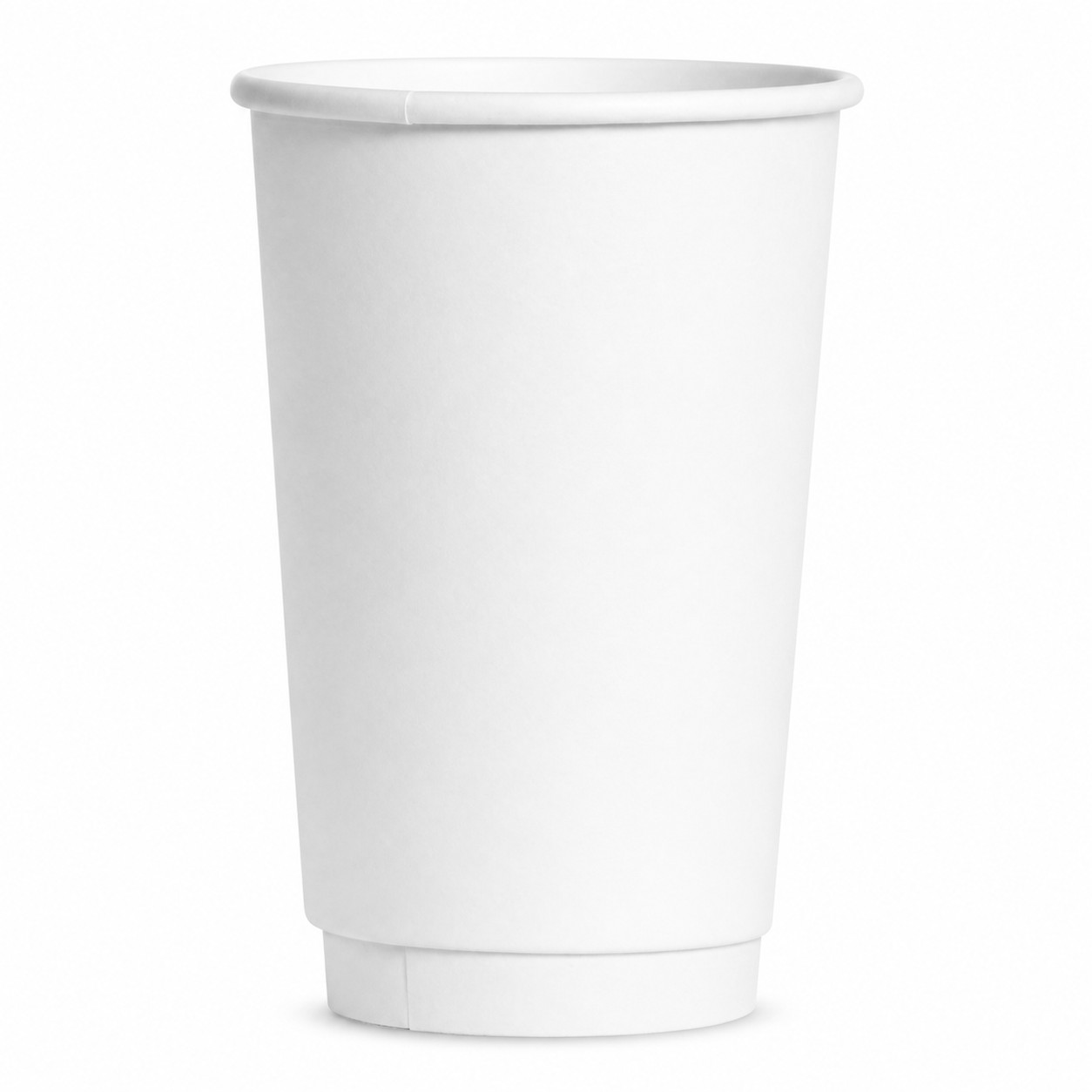 Lidded 16 Oz Insulated Paper Coffee Cup — view 2