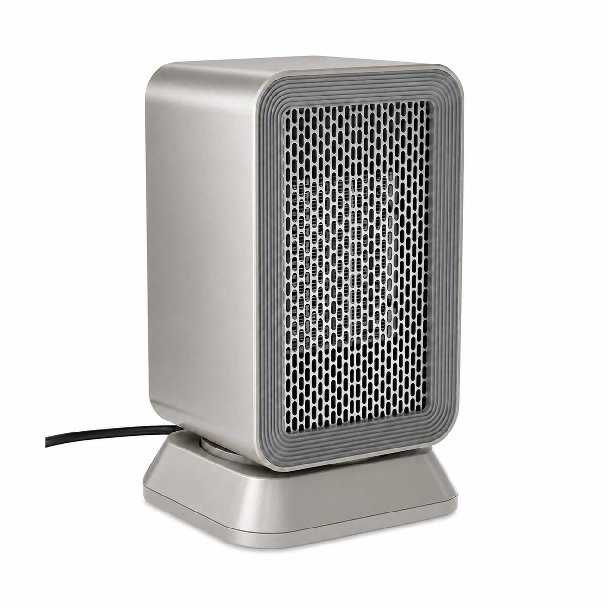 Timer Ceramic Space Heater — Nickel Silver