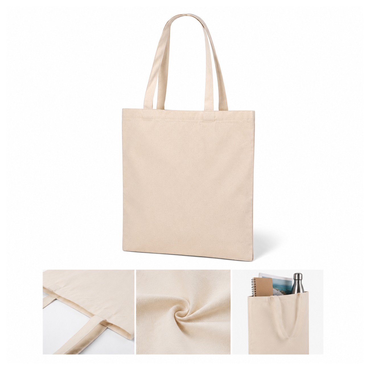 Adjustable Strap Tote Bag