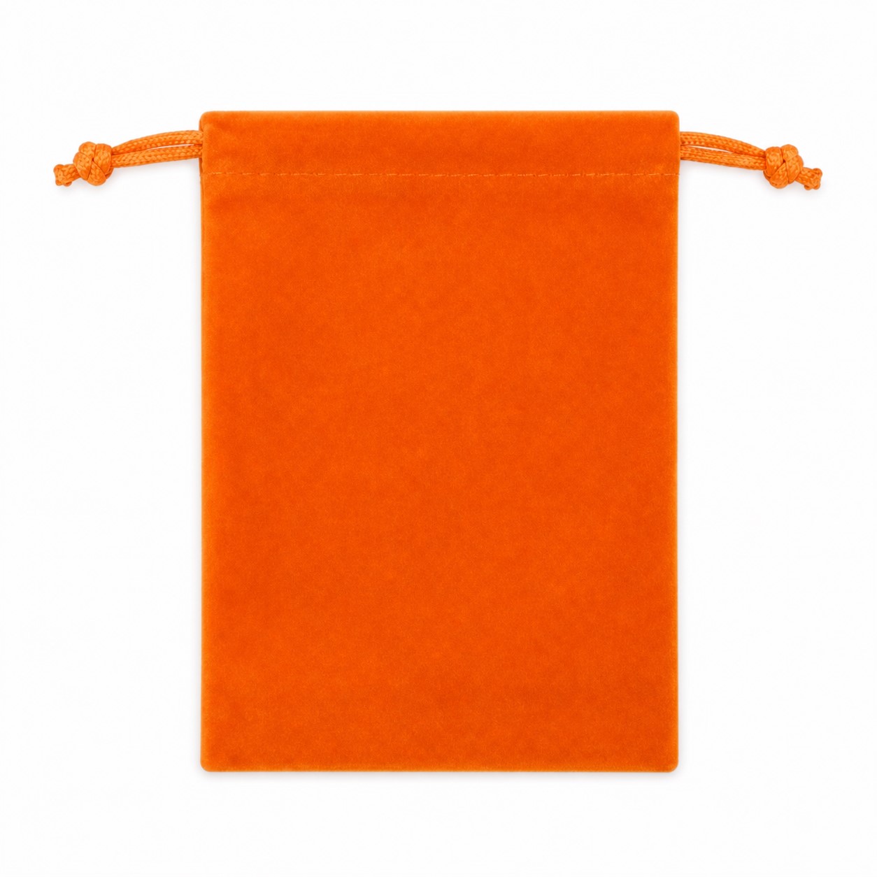 Flannel Drawstring Accessory Pouch — view 2