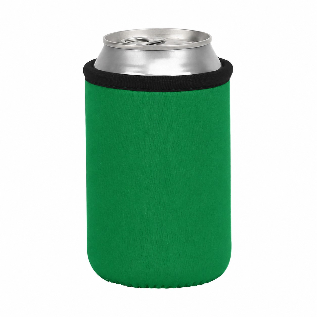 Neoprene Can Cooler Sleeve — Green
