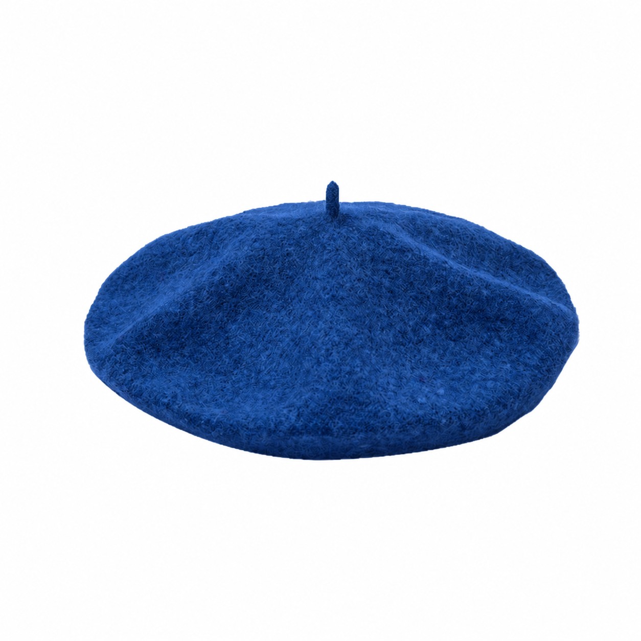 Polyester Vintage Beret Painter Hat — Royal Blue