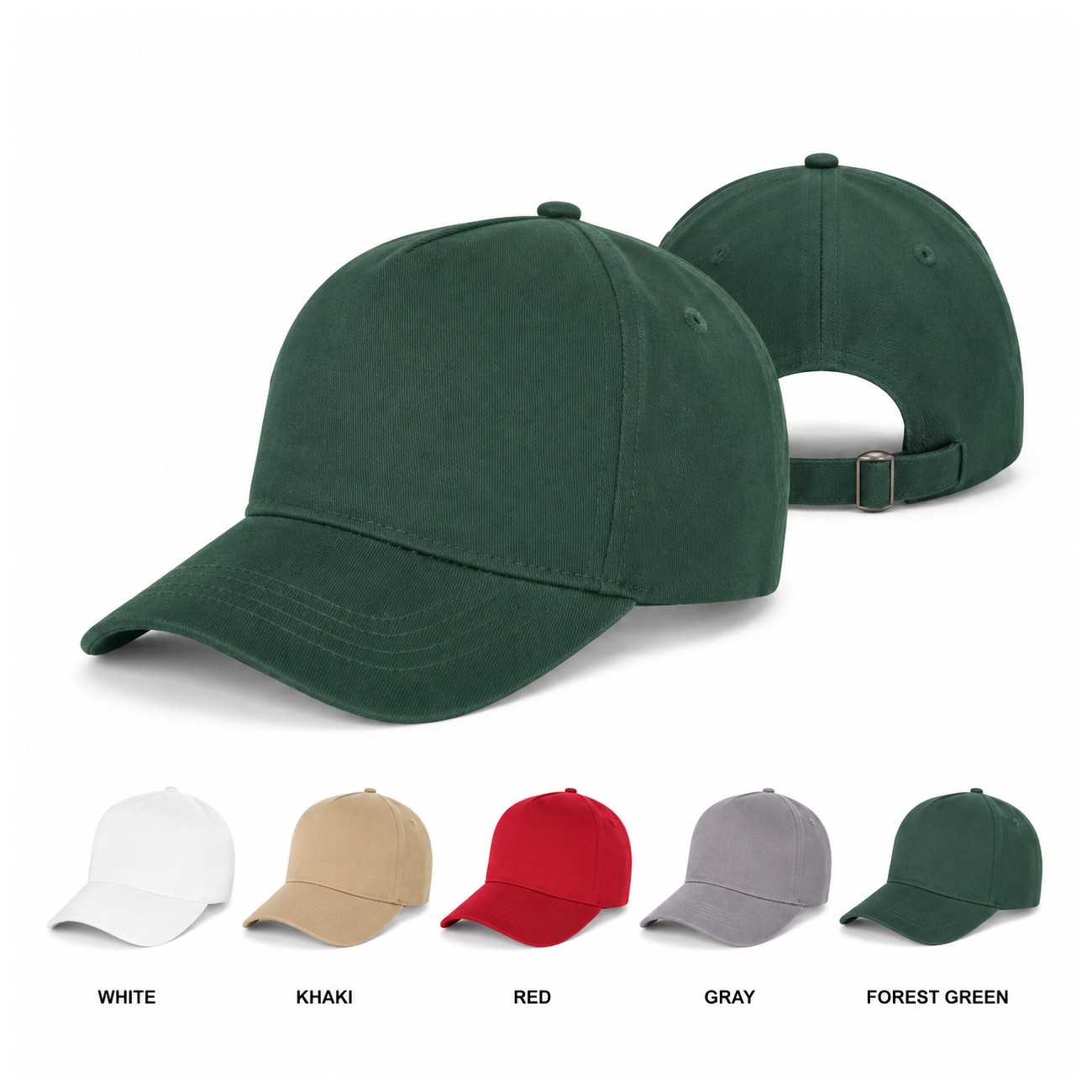 Five Panel Cotton Polyester Cap
