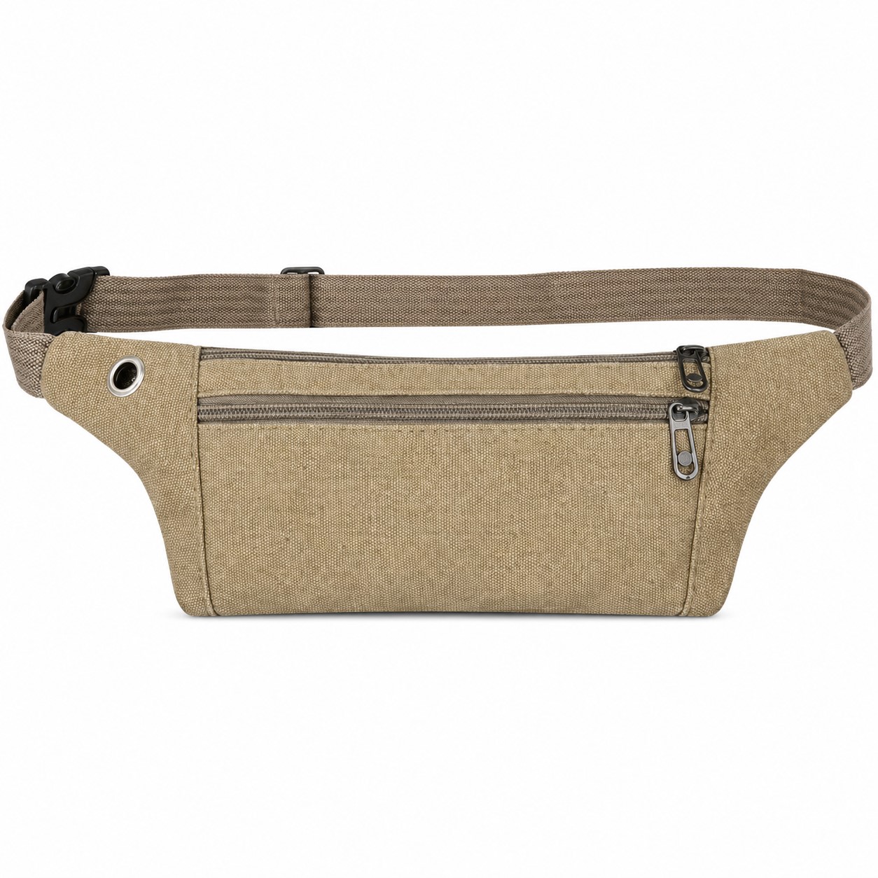 Canvas Waist Bag With Earphone Port — view 2