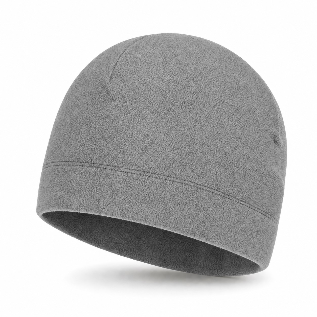 Fleece Cold Weather Skull Cap — Gray