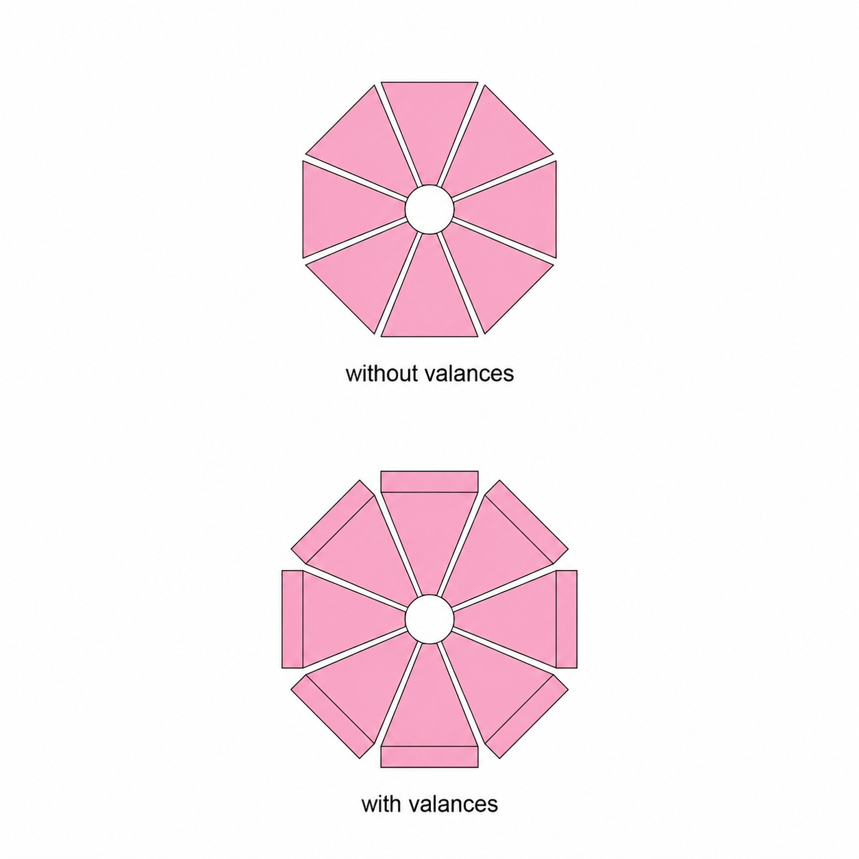 9-Foot Crank Tilt Patio Umbrella — Pink