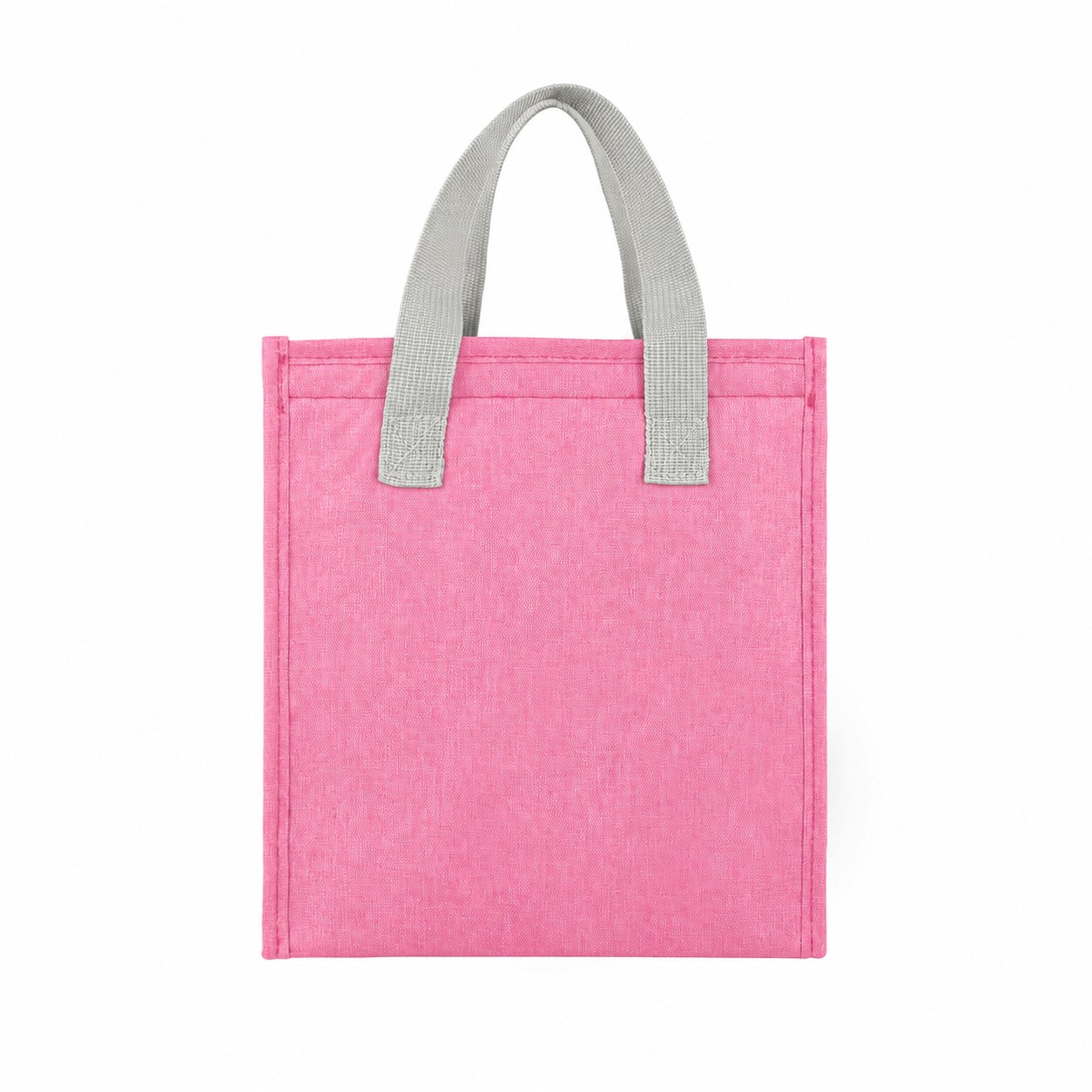 Insulated Lunch Tote Bag — Pink