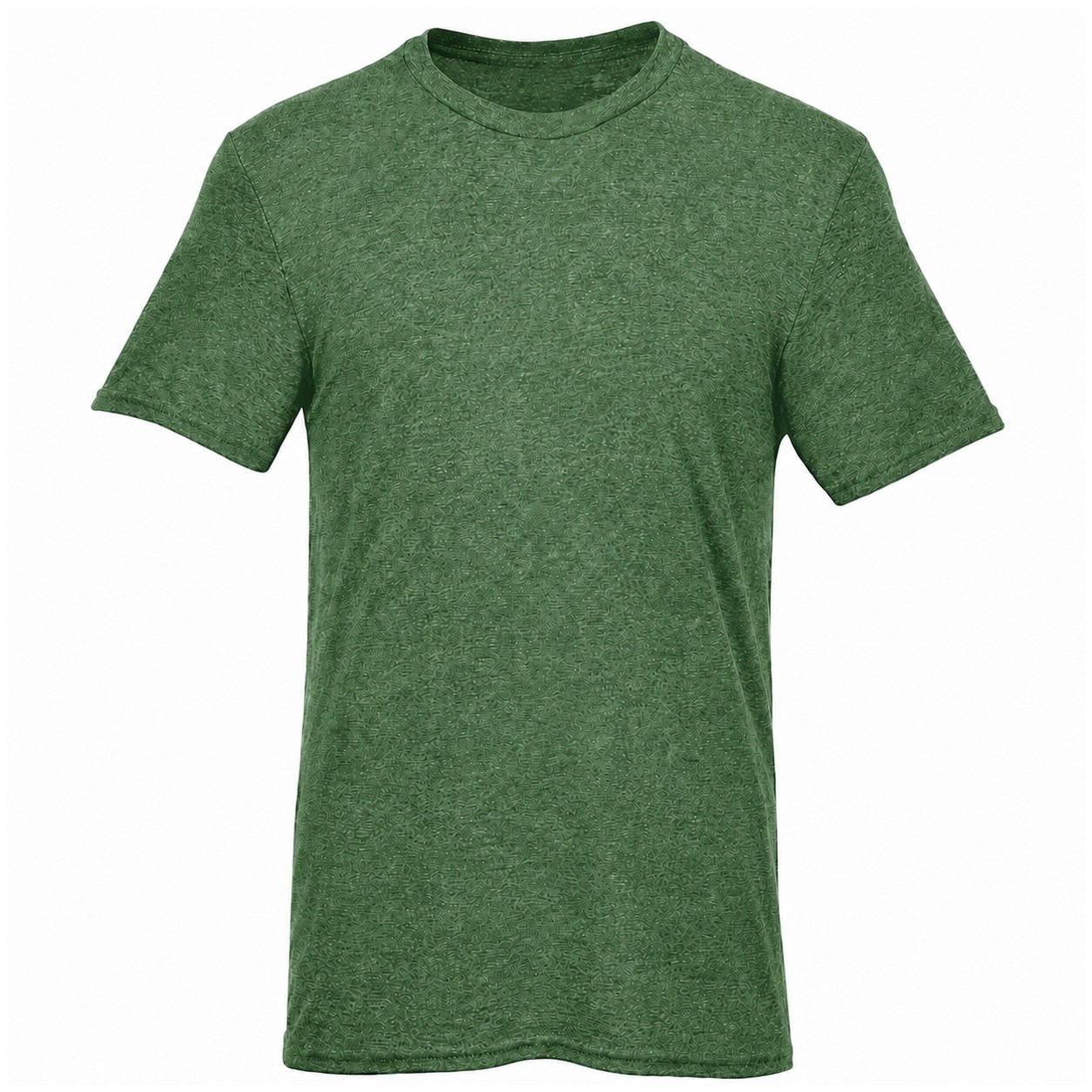 Cotton Jersey Crewneck T-Shirt — Green